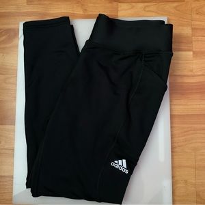 Adidas Primegreen Cold.rdy Leggings Black Large Women NWT